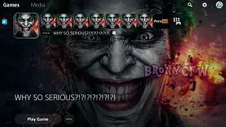 Vandalising My PS5 With Memes Part 1 😎 (JOKER BEATBOX  - WHY SO SERIOUS 🔥🔥🔥🔥)