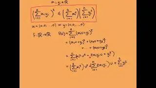 The Cauchy-Schwarz Inequality Part 1