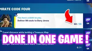 [Super Method] Deliver 99 souls to Davy Jones Fortnite