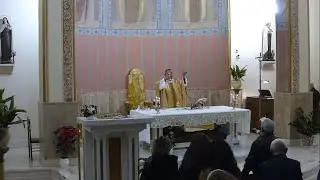 S.Messa per le intenzioni dei devoti-Beata Maria Candida dell'Eucaristia-Monastero S.Teresa,  Ragusa