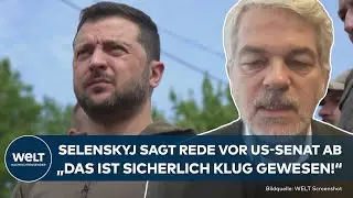 PUTINS KRIEG: Wolodymyr Selenskyj sagt geplante Rede vor Kongress in den USA ab