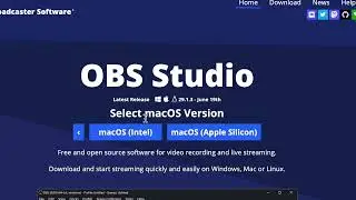 [2024] OBS Studio MacBook Installation Guide