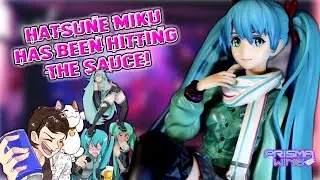 🍾🍷 𝐁𝐨𝐭𝐭𝐨𝐦𝐬 𝐔𝐩! | 𝐁𝐨𝐨𝐳𝐞 𝐌𝐢𝐤𝐮 𝐔𝐍𝐎𝐗𝐈𝐍𝐆 | Prime 1 Studio's Prisma Wing Hatsune Miku | Hayaku Reviews