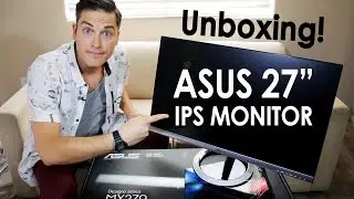 Asus 27 Inch Monitor Unboxing