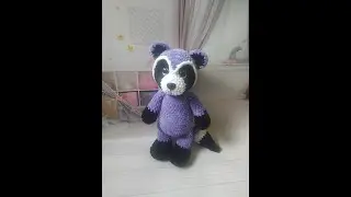 Плюшевый енот крючком!!! Ножки, ручки и тело. Часть 1!!!
