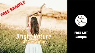 Free Premiere Pro LUT BRIGHT NATURE | Free Reels VN LUT | Final Cut Pro LUTs Free | Free Youtube LUT