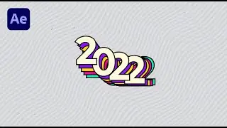 Trendy Text Animation in After Effects - After Effects Tutorial - After Effects Text Animation