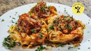Обожаю Этот Рецепт!!! ГНЕЗДА ИЗ МАКАРОН С ФАРШЕМ - Вкусный ужин