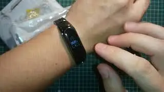 Металлический ремешок для фитнес браслета Xiaomi Mi band 3 mi band 4