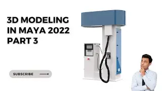 How to Create  Hydrogen Refuling Station in Maya 22. Part 3 / Modeling/ #maya  #artist #3dartists