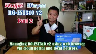 Part 2: Ruijie RG-EST310V2 Wireless Bridge management | JK Chavez