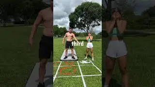 Tic-Tac-Toe Gymnastics Challenge 