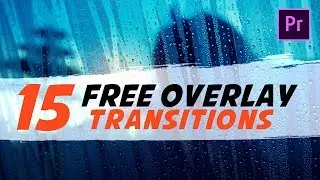 15 FREE Transitions Pack for Premiere Pro | Matte Overlay