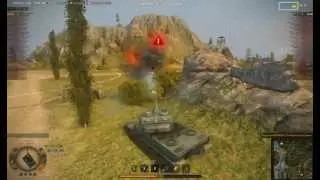 Лучший Бой WoT -- AMX 50 120  -12 танков 7000 дамага