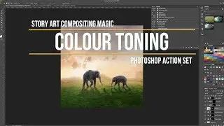 Colour Toning Magic Photoshop Action Tutorial