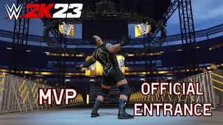 WWE 2K23 MVP Full Official Entrance!