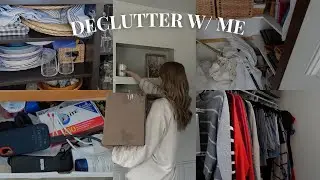 decluttering my WHOLE house in 2 hours  📦 realistic declutter w/ me!