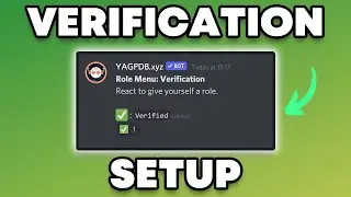 How to Setup a Discord Verification System in 2022!