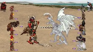 HEROES 3 COMBAT 9999 EACH SLOT INFERNO VS NECROPOLIS