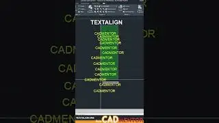 Textalign #46| AutoCAD tutorial for beginners | AutoCAD basics