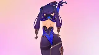 Mona - gomi gomi gomi【Genshin/MMD】