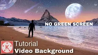 Cara MERUBAH BACKGROUND PADA VIDEO - KINEMASTER TUTORIAL