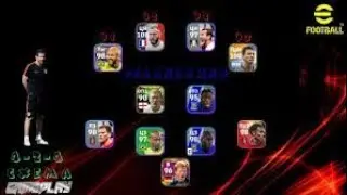 топ схема 4-2-4 и 4-1-1-4 top formation tactics новый схемы efootball mobile