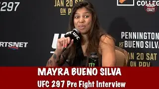 Mayra Bueno Silva responds to Sean Stricklands comments “I love you Sean”