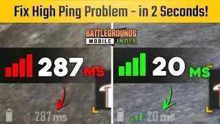 How to fix bgmi ping issue | ping issue in bgmi  | BGMI ping problem