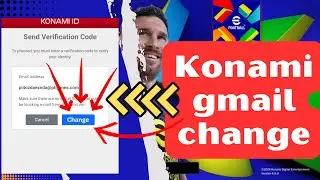 How to change email on efootball 2025 - Konami email change 2025