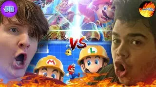 Smash Bros & Mario Maker LIVE🔴 (collab w/ 