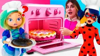 Сказочный Патруль и Леди Баг устраивают соревнование! Видео про игры в куклы для детей