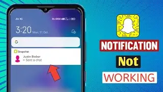 How To Fix Snapchat Notification Problem | Snapchat Notifications Not Working Problem Solved 🔥