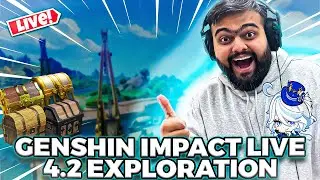 🔴[AR 58] 4.2 EXPLORATION & WORLD QUESTS | GENSHIN IMPACT INDIA LIVE | SUB GOAL- 10K🔴