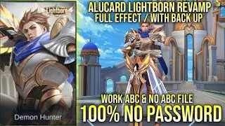 SCRIPT SKIN ALUCARD LIGHTBORN STRIKER FULL EFFECT NO PASSWORD WORK ABC & NO ABC FILE YVE PATCH