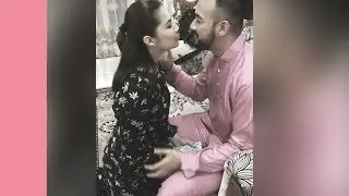 Sharnaaz Ahmad Malu-Malu Cium Isteri