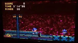 Sonic CD I’m Outta Here Metal Sonic Fight