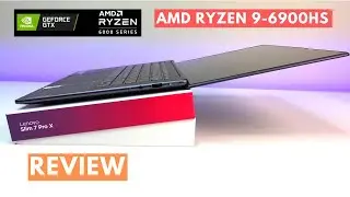 Lenovo Slim 7 Pro X Laptop Review | AMD Ryzen 9-6900HS