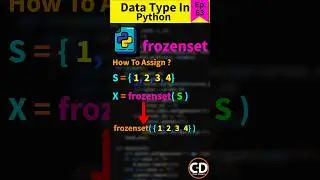 Do You Know frozenset Data Type Of Python?  - Data Types - Python Short Series Ep. 63 