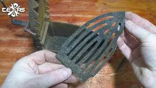 ⚠It's amazing how it works! Restoration of coal iron
