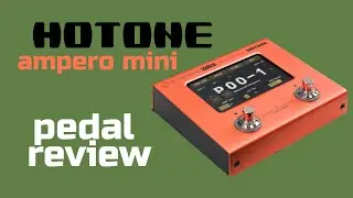 Hotone Ampero Mini on bass? -  Pedal Review