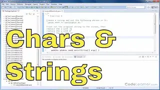 Learn Java - Exercise 18x - Replacing Characters in Java Strings