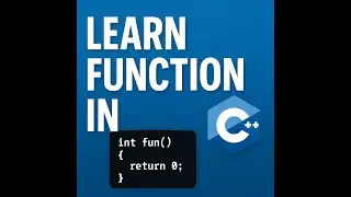 Function in c++ | Learn function in c++ | Function in c++ step by step