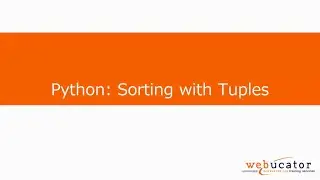 Python Sorting with Tuples