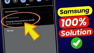 Fix charging connected device via usb problem samsung & other device