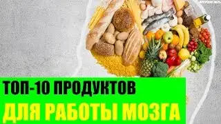 Топ-10 продуктов для быстрой работы мозга