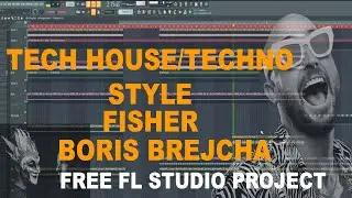 FREE Professional Tech House/Techno Boris Brejcha/Fisher style (FREE FL STUDIO PROJECT)