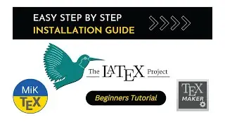 How to Download and Install LaTeX | MiKTeX and Texmaker on Windows 7/8/10 