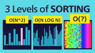 3 Levels of Sorting Algorithms - FASTEST Comparison Sort!