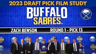 Buffalo Sabres NHL Draft Pick Film Review with Zach Benson, Anton Wahlberg and Maxim Strbak